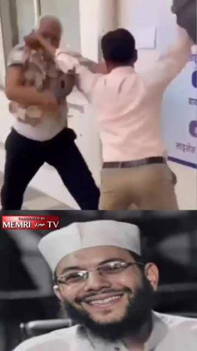 fight between a Fr*nch and a J*w