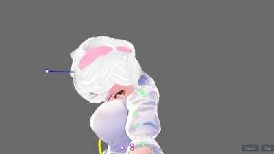 I just wanted to test the hair physics, man.