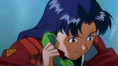 Misato's phone call gets me in the feels every time...