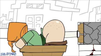 Alex from [Minecraft] has fun (TheHoraco)