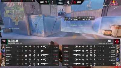 XSET Cryo denies FAZE babybay's dreams of operator eco with a backstab knife BM