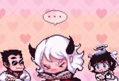 Our cute little lusty demon learning the lewd arts with lascivious intent