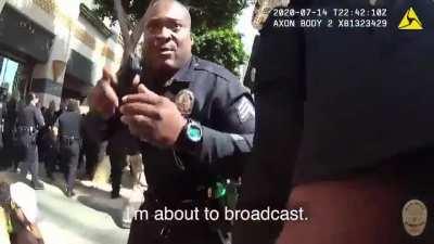 Here's the full video of LAPD arresting a man in a wheelchair