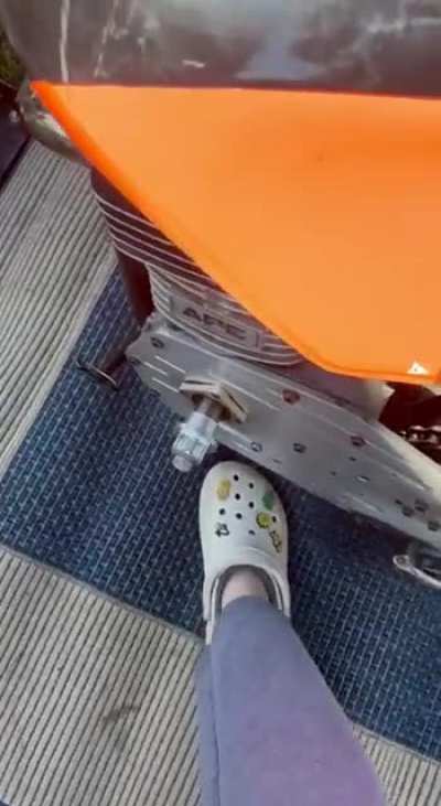 She is good at it killing bugs