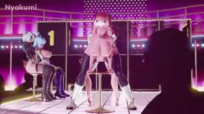 Aggressive Futa Needs To Be Pulled Away [Lewd Game Show 1] (Nyakumi)