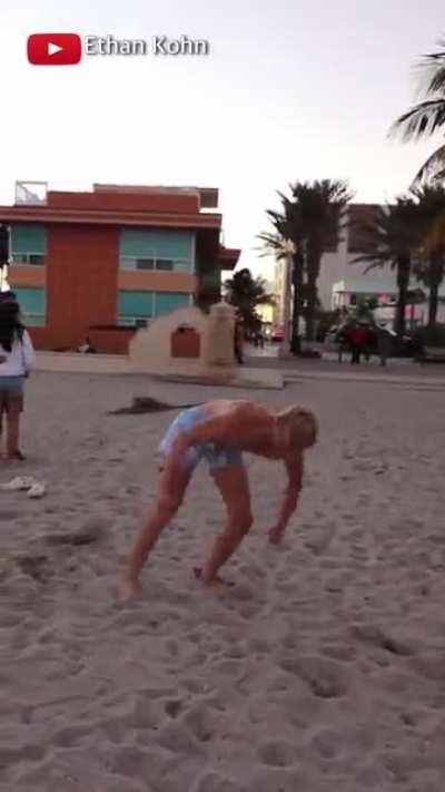 I think I did a backflip in this one