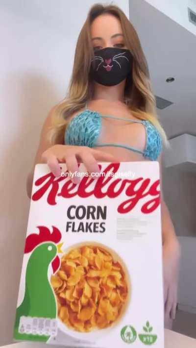 a surprise came in the cereal