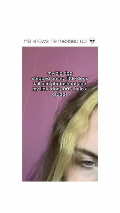 When you make a mistake during a photoshoot