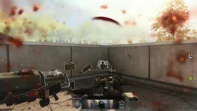 When your riot shield serves as a visualization of Activision's anti-cheat..