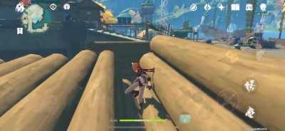 Childe’s most op ability - Wood Surfing