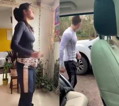 Imitating a thirst trap. Gender reversed.