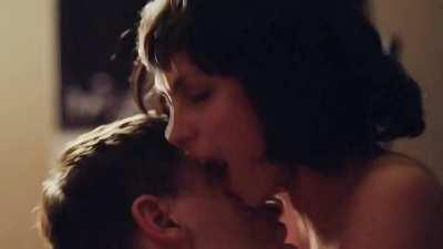 Morena Baccarin moaning in your ear as she rides you😍