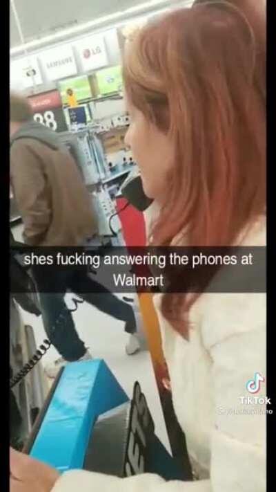 She’s doing their job!