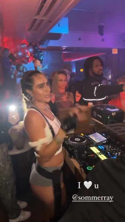 DJing night | IG Story October 2023