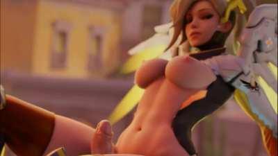 Mercy riding (Bandoned) [Overwatch]