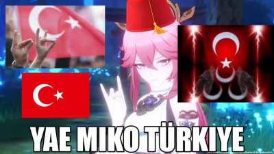 yae miko turkish 🇹🇷🇹🇷🇹🇷🇹🇷 only turkish people allowed to pull🇹🇷🇹🇷🇹🇷🐺🐺🐺