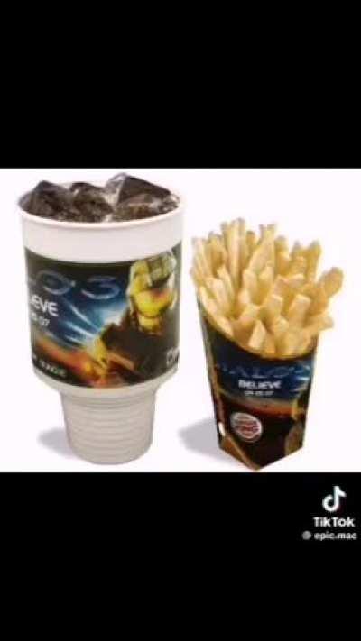 Ok coke and fries halo 