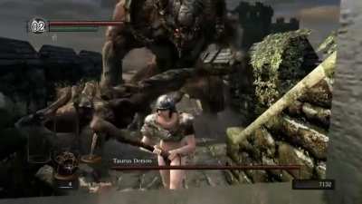 The timing on that plunge attack couldn't have been better