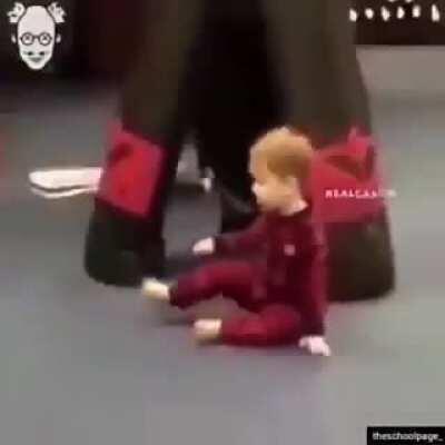 WCGW trying to do a cartwheel