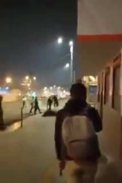 Se acostó solito...