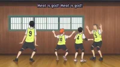 bEST scene in haikyuu hands down😌✌️