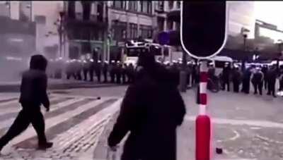 WCGW If I throw a paving stone at the police.