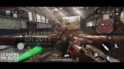 Unique weapon inspect animations for mythic weapon blueprints