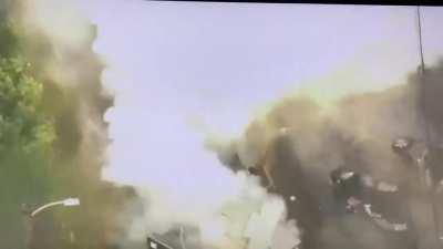 LA Bomb Squad blew up their own truck (and damaged multiple houses) detonating illegal fireworks