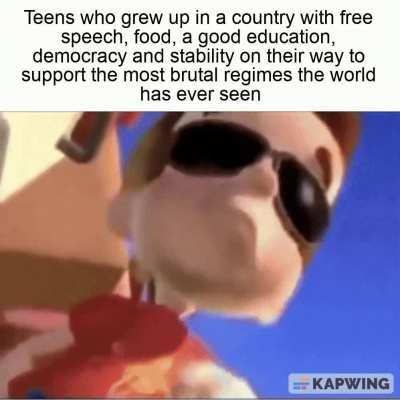 Who's up for some authoritarianism, huh?