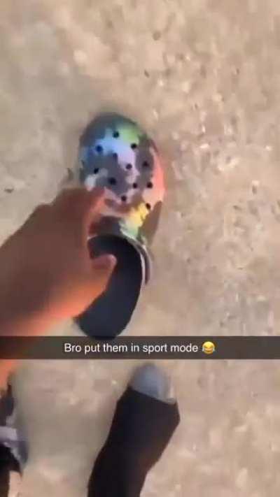 dude broke the light barrier 💀