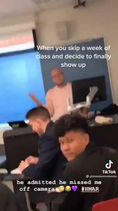 Trust me, nobody missed you