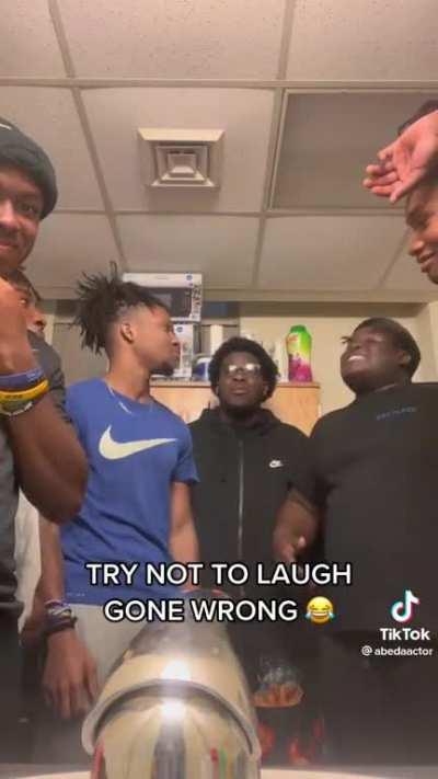 It's always the stupidest things that get the belly laughs going