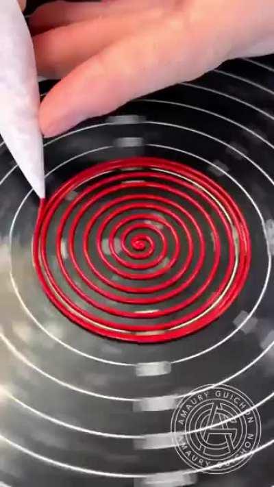 Amaury Guichon is feeling festive with his stunning edible Christmas Tree!!!