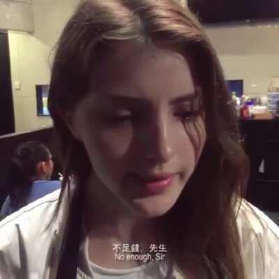 I got the bill, no worries