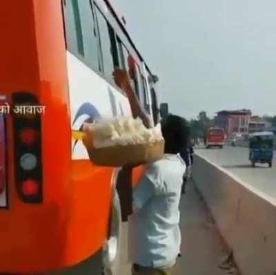 To cheat a poor person