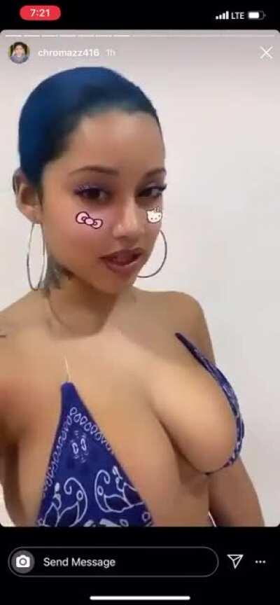 Crip shit I fell in love with a Crip bitch