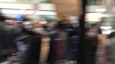 The moment Seattle police pepper sprayed peaceful protesters completely unprovoked which sparked a riot.