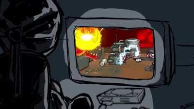 VS Accelerant Hank, but he stayed at home instead