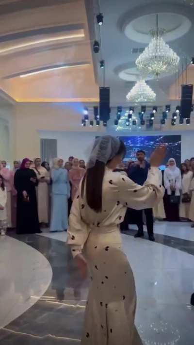 Chechen Girl wedding dance