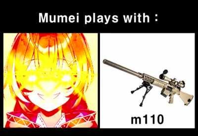 Nanashi Mumei becoming canny