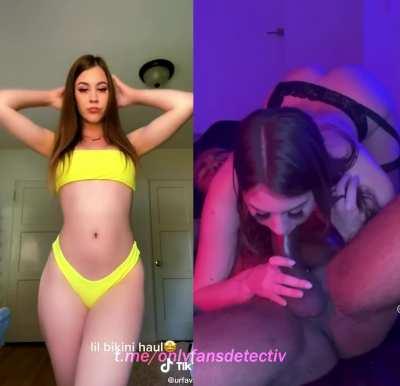 #405 Amateur BBC Big Ass Big Dick Cute Interracial Pawg TikTok White Girl Porn GIF by onlyfansdetective