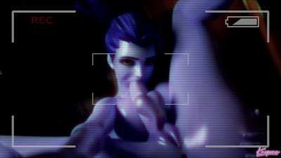 Widowmaker almost caught during sextape (KaeporaNSFW) [Overwatch]