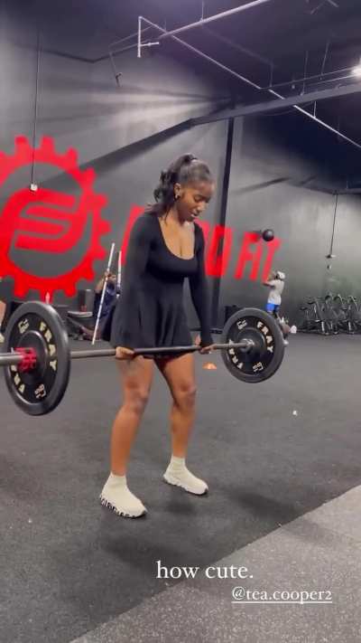 Te'a Cooper Workout 🍑 