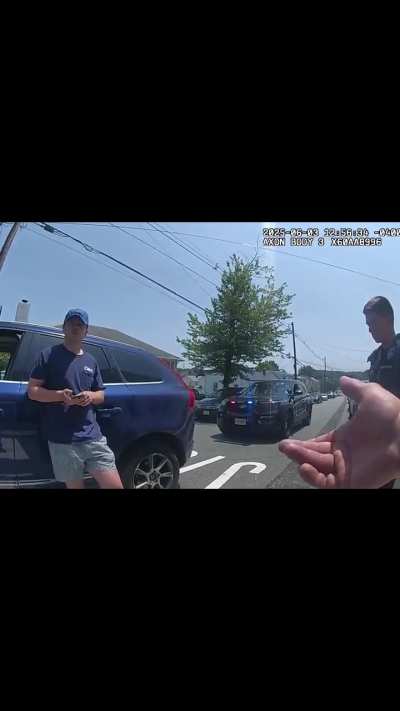Man gets stopped by police because he “misspoke”