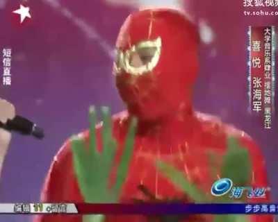 So you've all heard of Japanese Spider-Man, however you have probably never heard of Chinese Spider-Man