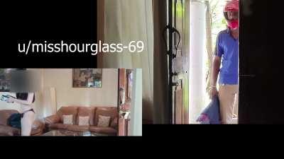 My first ever pizza dare in India. How's it?