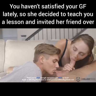 She taught you a good lesson