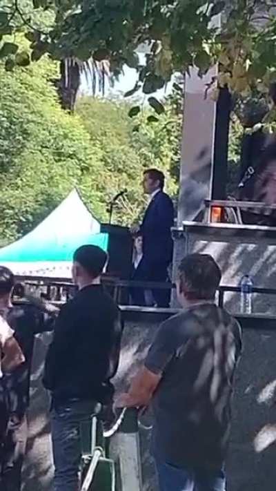 Kicillof fue abucheado en su discurso del acto de egreso de 2500 Policías en la Escuela Juan Vucetich