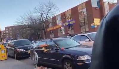 Why a car drove into a Queens bakery yesterday