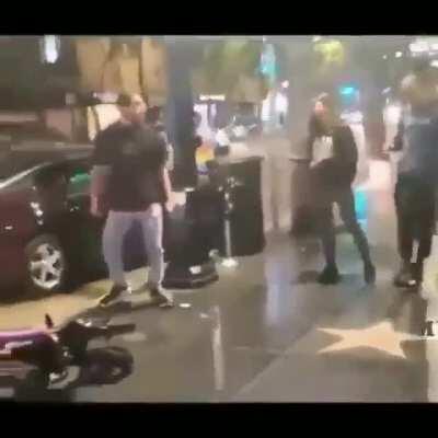 HTDYL by pushing the girl